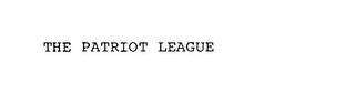 THE PATRIOT LEAGUE trademark