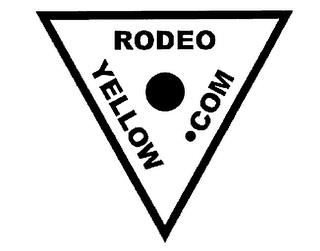 RODEO YELLOW .COM trademark