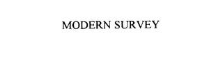 MODERN SURVEY trademark