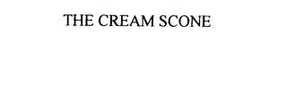 THE CREAM SCONE trademark