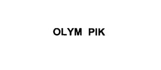 OLYM PIK trademark