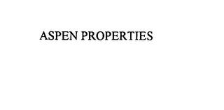 ASPEN PROPERTIES trademark