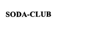 SODA-CLUB trademark