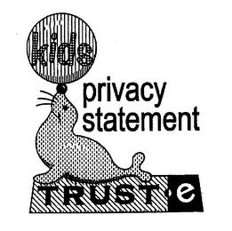 TRUSTE KIDS PRIVACY STATEMENT trademark