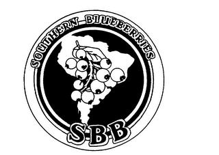 SBB SOUTHERN BLUEBERRIES trademark