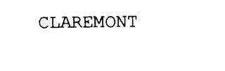 CLAREMONT trademark