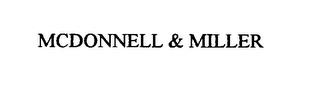 MCDONNELL & MILLER trademark