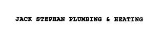 JACK STEPHAN PLUMBING & HEATING trademark