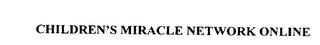 CHILDREN'S MIRACLE NETWORK ONLINE trademark