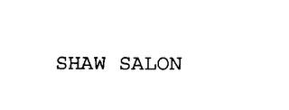 SHAW SALON trademark