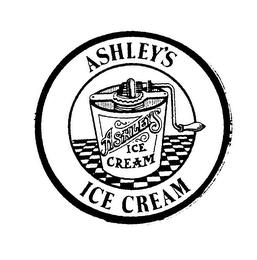 ASHLEY'S ICE CREAM trademark