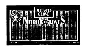 DURA-TUF GLOVE trademark