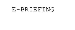 E-BRIEFING trademark