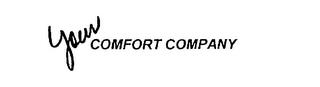 YOUR COMFORT COMPANY trademark