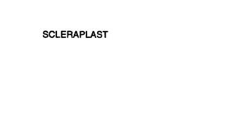 SCLERAPLAST trademark