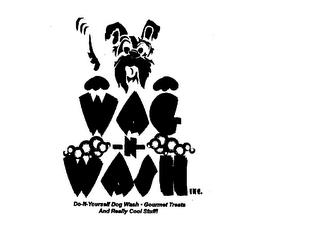 WAG-N-WASH INC. DO-IT-YOURSELF DOG WASH GOURMET TREATS AND REALLY COOL STUFF! trademark