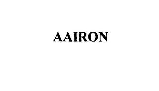 AAIRON trademark