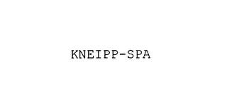 KNEIPP-SPA trademark