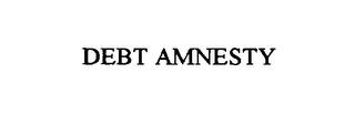 DEBT AMNESTY trademark