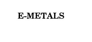 E-METALS trademark