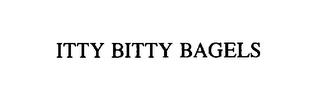 ITTY BITTY BAGELS trademark