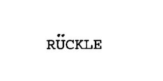 RUCKLE trademark