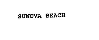 SUNOVA BEACH trademark