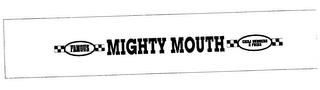 FAMOUS MIGHTY MOUTH CHILI BURGERS & FRIES trademark