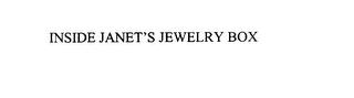 INSIDE JANET'S JEWELRY BOX trademark