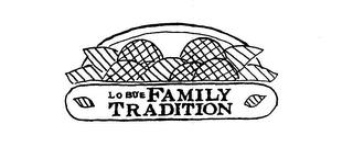 LOBUE FAMILY TRADITION trademark