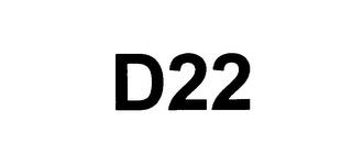 D22 trademark