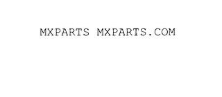 MXPARTS MXPARTS.COM trademark