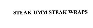 STEAK-UMM STEAK WRAPS trademark