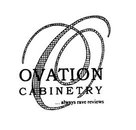 OVATION CABINETRY ALWAYS RAVE REVIEWS trademark