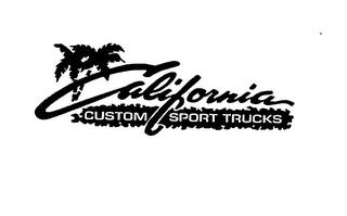 CALIFORNIA CUSTOM SPORT TRUCKS trademark