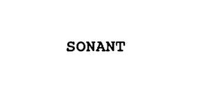 SONANT trademark