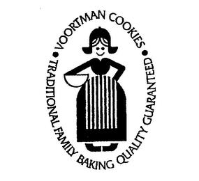 VOORTMAN COOKIES TRADITIONAL FAMILY BAKING QUALITY GUARANTEED trademark