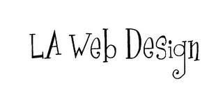 LA WEB DESIGN trademark