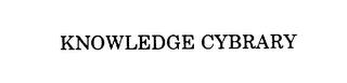 KNOWLEDGE CYBRARY trademark