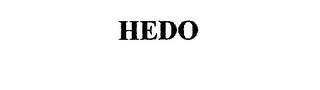 HEDO trademark