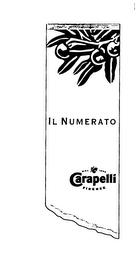 IL NUMERATO CARAPELLI FIRENZE DAL 1893 trademark