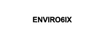 ENVIRO 6IX trademark