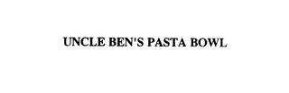 UNCLE BEN'S PASTA BOWL trademark