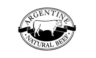 ARGENTINE NATURAL BEEF trademark