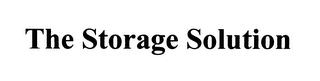 THE STORAGE SOLUTION trademark