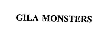 GILA MONSTERS trademark