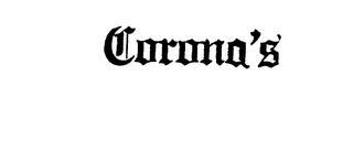 CORONA'S trademark