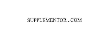 SUPPLEMENTOR. COM trademark