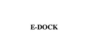 E-DOCK trademark