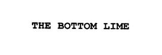 THE BOTTOM LIME trademark